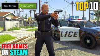 TOP 10 FREE TO PLAY PC GAMES 2024  FREE PC GAMES DOWNLOAD [upl. by Allez547]