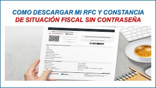 ¿Cómo tramitar tu RFC y darte del alta en el SAT [upl. by Grube357]