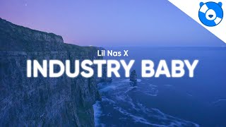 Lil Nas X  INDUSTRY BABY Clean  Lyrics feat Jack Harlow [upl. by Sarad693]