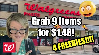 WALGREENS NEWBIE DEALS 929  105  GRAB 4 FREEBIES [upl. by Aisek]