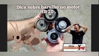 Barulho no motor HB 20 Barulho na correia alternador HB 20 como trocar tensor da correia alternador [upl. by Chow]