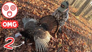 KY Turkey Youth Opener 2024Double Bearded Gobbler takes a DIRT NAP sitkagear turkeyhunting [upl. by Aisac]