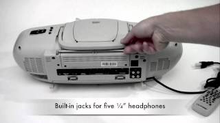 Califone Performer Plus 2455 Boombox for Audio Amplification [upl. by Andras]