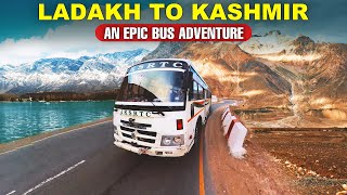 LEH TO SRINAGAR Via Kargil Drass amp Zojila Pass  JKRTC Bus Journey  Himbus [upl. by Treacy]