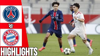 PSG vs Bayern Munich  WHAT A GAME🔥 All Goals amp Highlights  U19 Youth League  261124 [upl. by Dnaltroc]