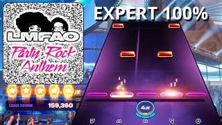 Fortnite Festival  Party Rock Anthem LMFAO Expert 100 Lead 182976 [upl. by Nylissej]