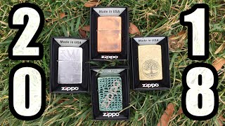 Zippo Collection UPDATE 2018 [upl. by Montano856]