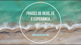 Frases de Deus fé e esperança [upl. by Elsy]