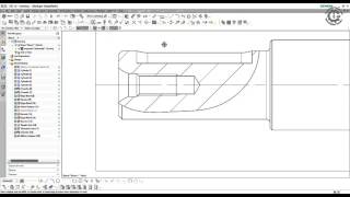 Breakout section view in Siemens PLM NX 10 2 [upl. by Haughay]