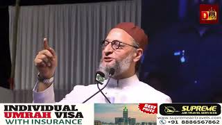 🔴LIVE Barrister Asaduddin Owaisis speech in support of Raees Lashkariya in Jogeshwari Mumbai [upl. by Ardek4]