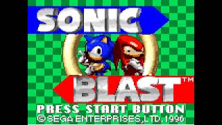 Gameplay  1490 Sonic Blast Game Gear  16 [upl. by Anilegna]