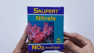 Aquaplantsonline  Unboxing Salifert Nitrate NO3 test [upl. by Anoel895]