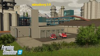 Mittelberg 20  Industriegebiet mit Werkfeuerwehr amp Autobahnkreuz fertig  LS22  German [upl. by Budwig350]