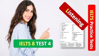 Cambridge IELTS 8 TEST 4 Listening  Cambridge IELTS Listening  IELTS Practice Tests [upl. by Assyn]