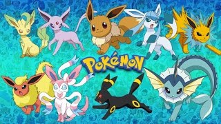 Top 8 Eevee Evolutions [upl. by Llennoj824]