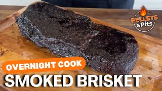 My First Overnight Smoked Brisket What Went Wrong [upl. by Lela]