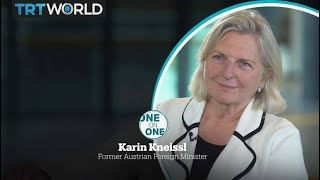 One on One  Former Austrian Foreign Minister Karin Kneissl [upl. by Nodnahs]