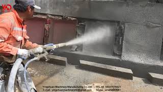 Cement Plastering Tools Plastering Machine Price Working Video [upl. by Abbie]