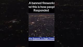 Fireworks in LA 4th July fyp fireworks viral shorts [upl. by Enirol]