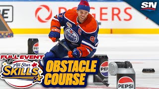 FULL Obstacle Course Competition  2024 NHL AllStar Skills [upl. by Veradis]