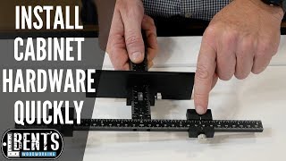 Install Cabinet Hardware Fast and Easy  True Position Tools Cabinet Hardware Jig [upl. by Zimmermann294]