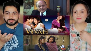 Vivah Movie Pakistani Couple Reaction Part 2 Shahid Kapoor Amrita Rao Anupam Kher Alok Nath [upl. by Sherj]