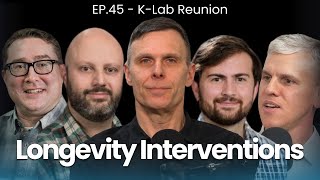 Scientists Discuss Longevity Interventions amp Optimisms  45  KLab Reunion [upl. by Enoved]