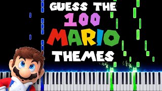 Ultimate Mario Music Quiz Guess 100 Mario Songs [upl. by Senaj]