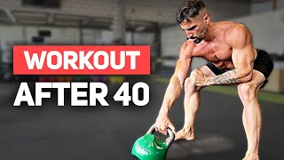 30Minute FULL BODY Kettlebell Workout After 40 [upl. by Marx]