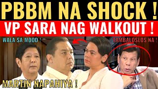 PBBM NA SHOCK DAHIL NAG WALKOUT SI VP SARA DAHIL KAY MARTIN ROMUALDEZ [upl. by Nazus]