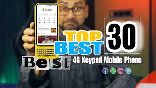 Top 30 Best 4G Keypad Mobile Phone Launched India 20232024 [upl. by Annecorinne]