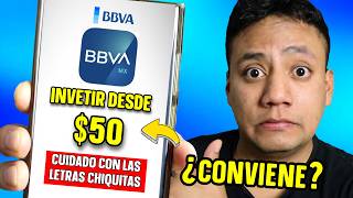 CUIDADO con las Inversiones en BBVA desde 50 MXN  Analisis de los Fondos de Inversión de Bancomer [upl. by Yajet]