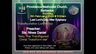 Providence Methodist Church Barbados 11th February 2024 [upl. by Lebbie]