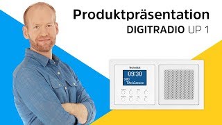 Digitalradio für die Doppelunterputzdose  DIGITRADIO UP 1  TechniSat [upl. by Anesuza416]