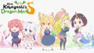 Miss Kobayashis Dragon Maid S  Ending  Maid With Dragons [upl. by Alathia]