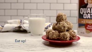 Quaker® Oatmeal NoBake Clusters No Oven Necessary  Quaker [upl. by Snow]