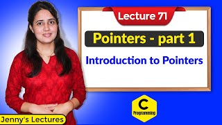 C71 Pointers in C  part 1 Introduction to pointers in C  C Programming Tutorials [upl. by Eigna476]