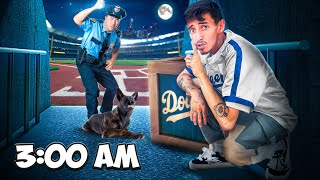 I Stayed Overnight In An MLB Stadium [upl. by Nawed]