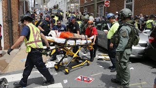 White nationalist rally turns violent in Charlottesville VA [upl. by Ninerb]