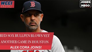 Red Sox manager Alex Cora joins to discuss the Red Sox bullpen struggles  Jones amp Mego [upl. by Vachil]