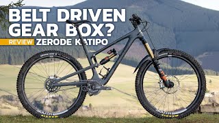 Zerode Katipo Review  Enduro Bike With A Gearbox and Belt Drive loamwolf mtb zerodebikes [upl. by Olegna]