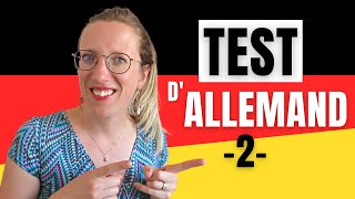 🇩🇪 10 questions pour tester ton niveau d’allemand 2 [upl. by Airtened]