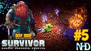 Lets Play Deep Rock Galactic Survivor JuryRigged Boomstick Mastery Magma Core  Scout 5 [upl. by Delphina]