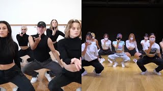 LISA  LALISA Demo vs Final  Kiel Tutin Choreography [upl. by Aitselec]