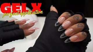 How to make your Gel X Nails Last 4 weeks   Overlay Method  Beginner Friendly Tutorial [upl. by Aciraj]