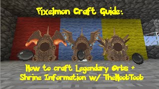 Pixelmon Craft Guide Orbs and Shrines w TheNoobToob [upl. by Scheld]