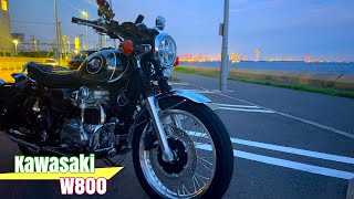 Kawasaki  W800  Ride [upl. by Bernarr]