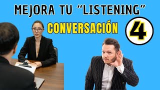 👂Mejora tu ESCUCHA de INGLÉS con esta técnica👂 CONVERSACIÓN 4 🔊 [upl. by Anyaled]