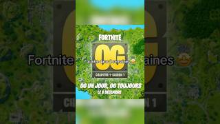 DANS 2 SEMAINES 🤩  fortnite chapitre1 saison foryou prt viral fyp gaming [upl. by Airam]