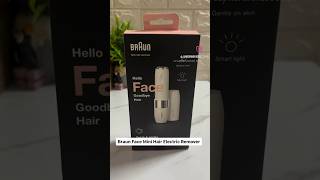 braun painless hair removal trimmer hairremoval facialhairremovalforwomen painlesshairremoval [upl. by Tevis]